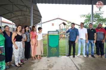 Foto - Inauguração - Acesso da Escola Mário Covas