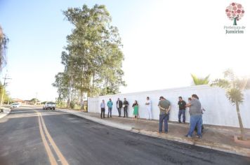 Foto - INAUGURAÇÃO DA PAVIMENTAÇÃO DA RUA OCTÁVIO BERTOLA
