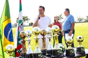 Foto - Início do Campeonato de Futebol  SUB 11  e  SUB 14 02/03/2024