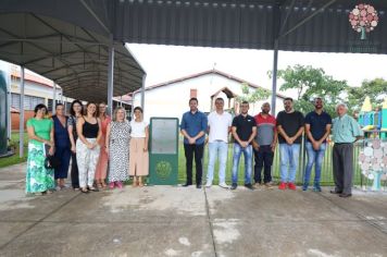 Foto - Inauguração - Acesso da Escola Mário Covas