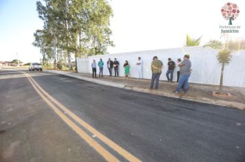 Foto - INAUGURAÇÃO DA PAVIMENTAÇÃO DA RUA OCTÁVIO BERTOLA