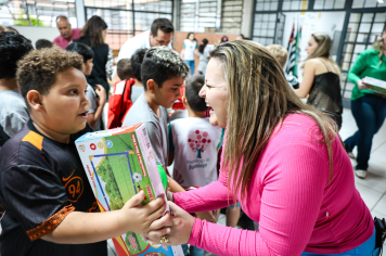 Foto relacionada -   DIA DE ALEGRIA NAS ESCOLAS MUNICIPAIS DE JUMIRIM