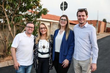 Foto - Inauguração de Pavimentação das Ruas Olinda e Palmiro Bertola - 21/08/2025