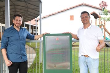 Foto - Inauguração - Acesso da Escola Mário Covas