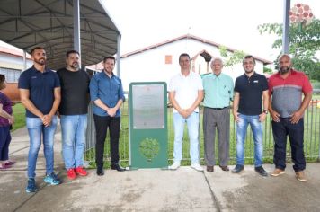 Foto - Inauguração - Acesso da Escola Mário Covas