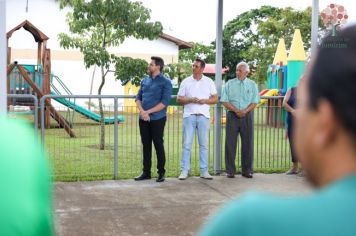 Foto - Inauguração - Acesso da Escola Mário Covas