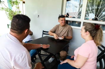 Foto relacionada - Prefeitura de Jumirim realiza primeira edição do Torneio de Truco de 2026 na Praça Nossa Senhora Aparecida