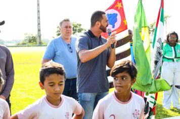 Foto - Início do Campeonato de Futebol  SUB 11  e  SUB 14 02/03/2024