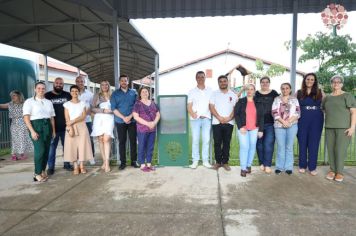 Foto - Inauguração - Acesso da Escola Mário Covas