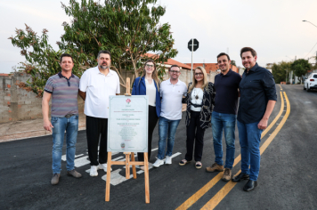 Foto - Inauguração de Pavimentação das Ruas Olinda e Palmiro Bertola - 21/08/2025