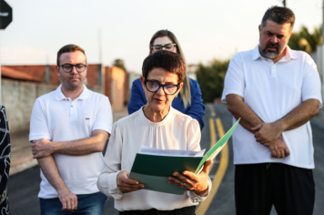 Foto - Inauguração de Pavimentação das Ruas Olinda e Palmiro Bertola - 21/08/2025