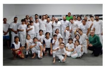 Troca de Cordão da Capoeira