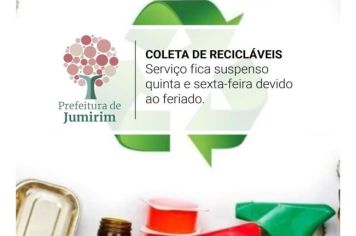 Aviso - Coleta de Reciclagem