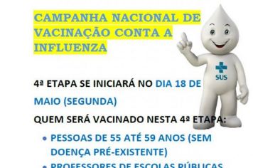 4º Etapa da Campanha Contra a Influenza