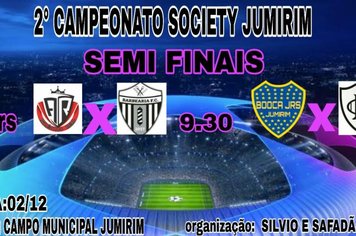 Campeonato Futebol Society Jumirim 2018