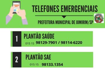 Telefones de Plantões