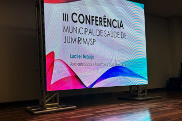 Jumirim realiza a 3ª Conferência Municipal de Saúde com ampla participação da comunidade