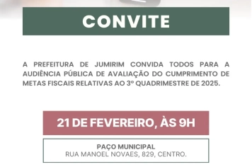 Convite - Audiência Pública