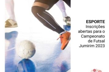 CAMPEONATO DE FUTSAL JUMIRIM 2023