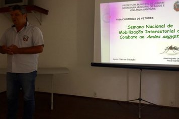 Semana de Mobilização Intersetorial de combate ao Aedes aegypti no Cras