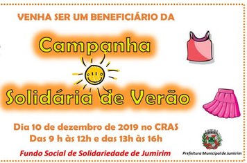 Campanha Solidária de Verão