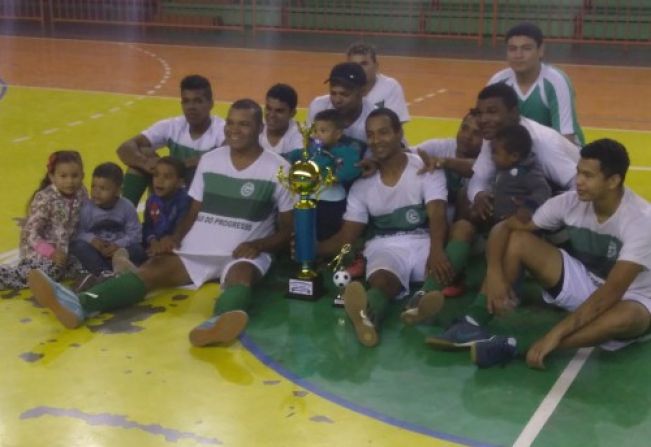 ENCERRA O CAMPEONATO DE FUTSAL DE JUMIRIM 2017 COM O GOIÁS CAMPEÃO