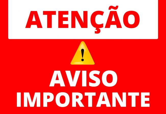 Comunicado IMPORTANTE