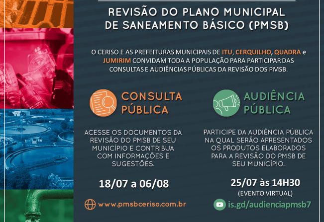 Consulta e Audiência Pública da Revisão do PMSB de Jumirim