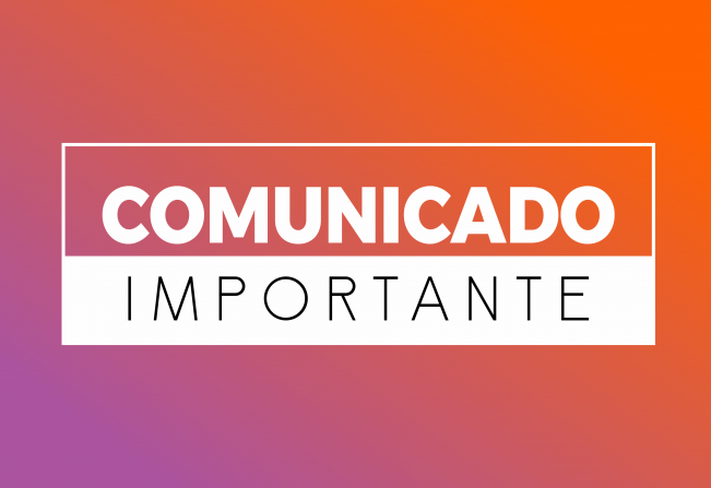 Comunicado Importante