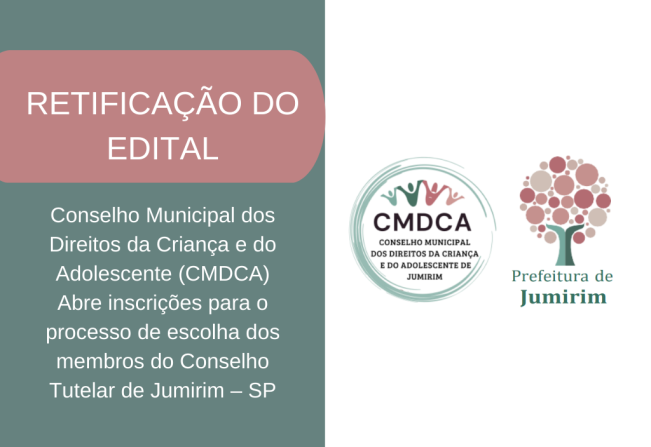 Edital nº 002/2023 – CMDCA - RETIFICADO