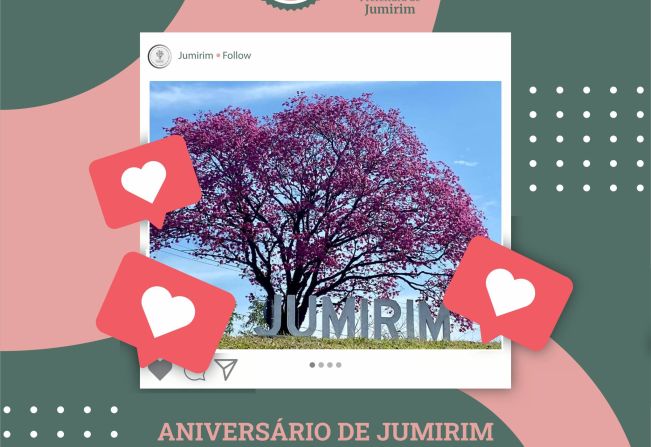 CONVITE - PROGRAMAÇÃO DO ANIVERSÁRIO DE JUMIRIM - 28 ANOS