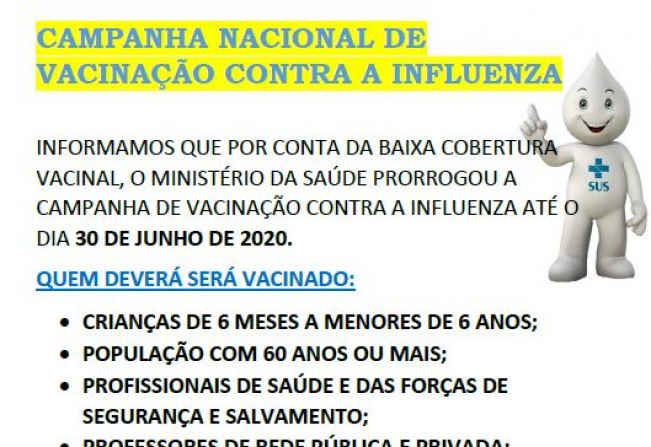 Campanha de Vacinação contra a Influenza