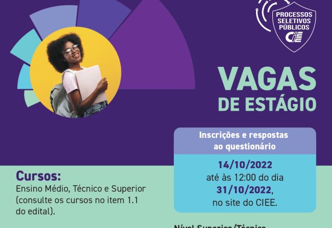 Vagas de estágio CIEE