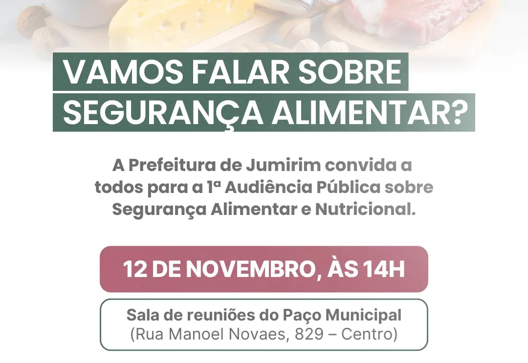 EDITAL DE AUDIÊNCIA PÚBLICA – MUNICÍPIO DE JUMIRIM