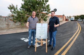 Foto - Inauguração de Pavimentação das Ruas Olinda e Palmiro Bertola - 21/08/2025