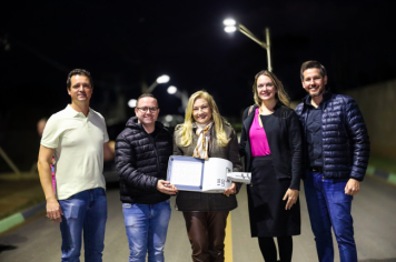 Foto - Inauguração da Rua João Faulim