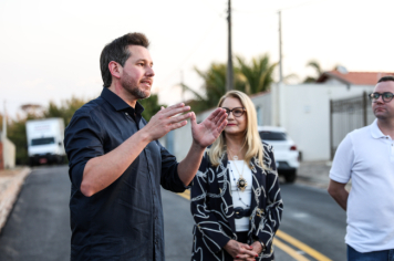 Foto - Inauguração de Pavimentação das Ruas Olinda e Palmiro Bertola - 21/08/2025