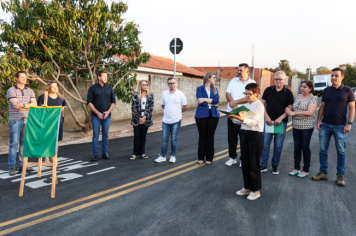 Foto - Inauguração de Pavimentação das Ruas Olinda e Palmiro Bertola - 21/08/2025