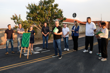 Foto - Inauguração de Pavimentação das Ruas Olinda e Palmiro Bertola - 21/08/2025