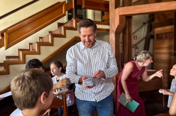 Foto - Visita de Alunos ao Prefeito 14/11/2025