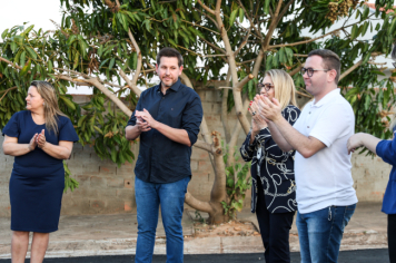 Foto - Inauguração de Pavimentação das Ruas Olinda e Palmiro Bertola - 21/08/2025