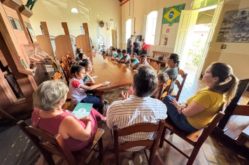 Foto - Visita de Alunos ao Prefeito 14/11/2025