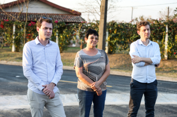 Foto - Inauguração de Pavimentação das Ruas Olinda e Palmiro Bertola - 21/08/2025