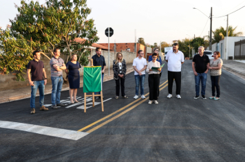 Foto - Inauguração de Pavimentação das Ruas Olinda e Palmiro Bertola - 21/08/2025