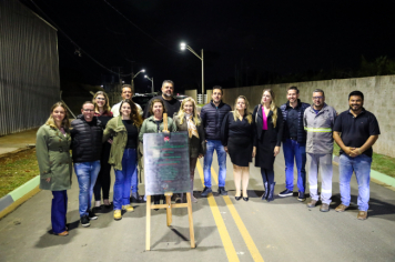Foto - Inauguração da Rua João Faulim
