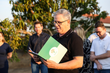 Foto - Inauguração de Pavimentação das Ruas Olinda e Palmiro Bertola - 21/08/2025
