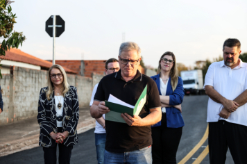 Foto - Inauguração de Pavimentação das Ruas Olinda e Palmiro Bertola - 21/08/2025