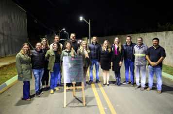 Foto - Inauguração da Rua João Faulim
