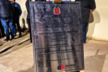Foto - Inauguração da Rua João Faulim