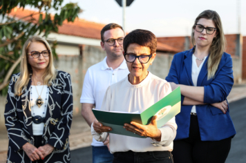 Foto - Inauguração de Pavimentação das Ruas Olinda e Palmiro Bertola - 21/08/2025